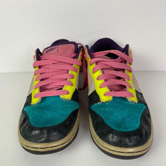 Nike SB Dunk Low 6.0 Shoes Women's 8.5 Sneakers 314141 361 Colorblock - Picture 3 of 15